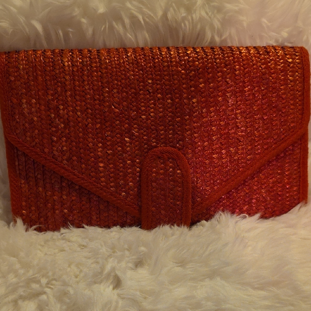 Elegant Red Clutch Bag